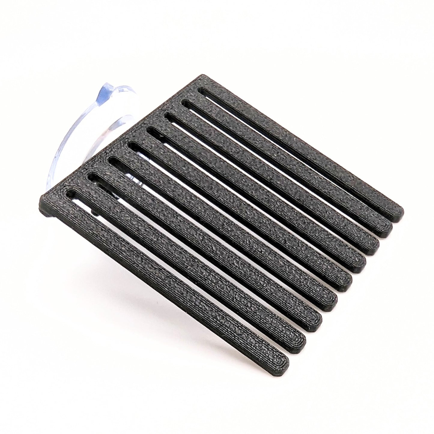 Suction cup aquarium leaf holder for shrimp and betta fish
