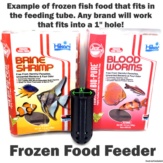 Magnetic Frozen Fish Food Feeder for aquariums