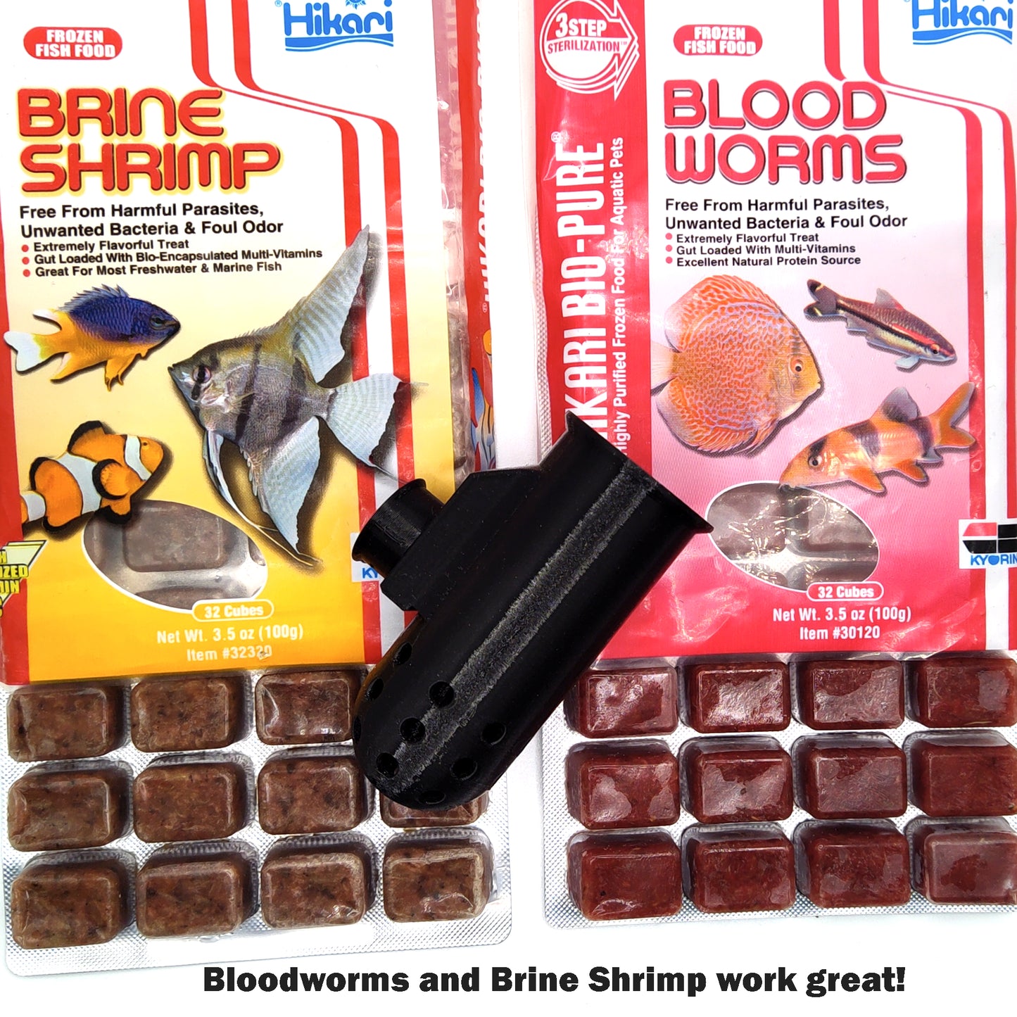 Magnetic Frozen Fish Food Feeder for aquariums